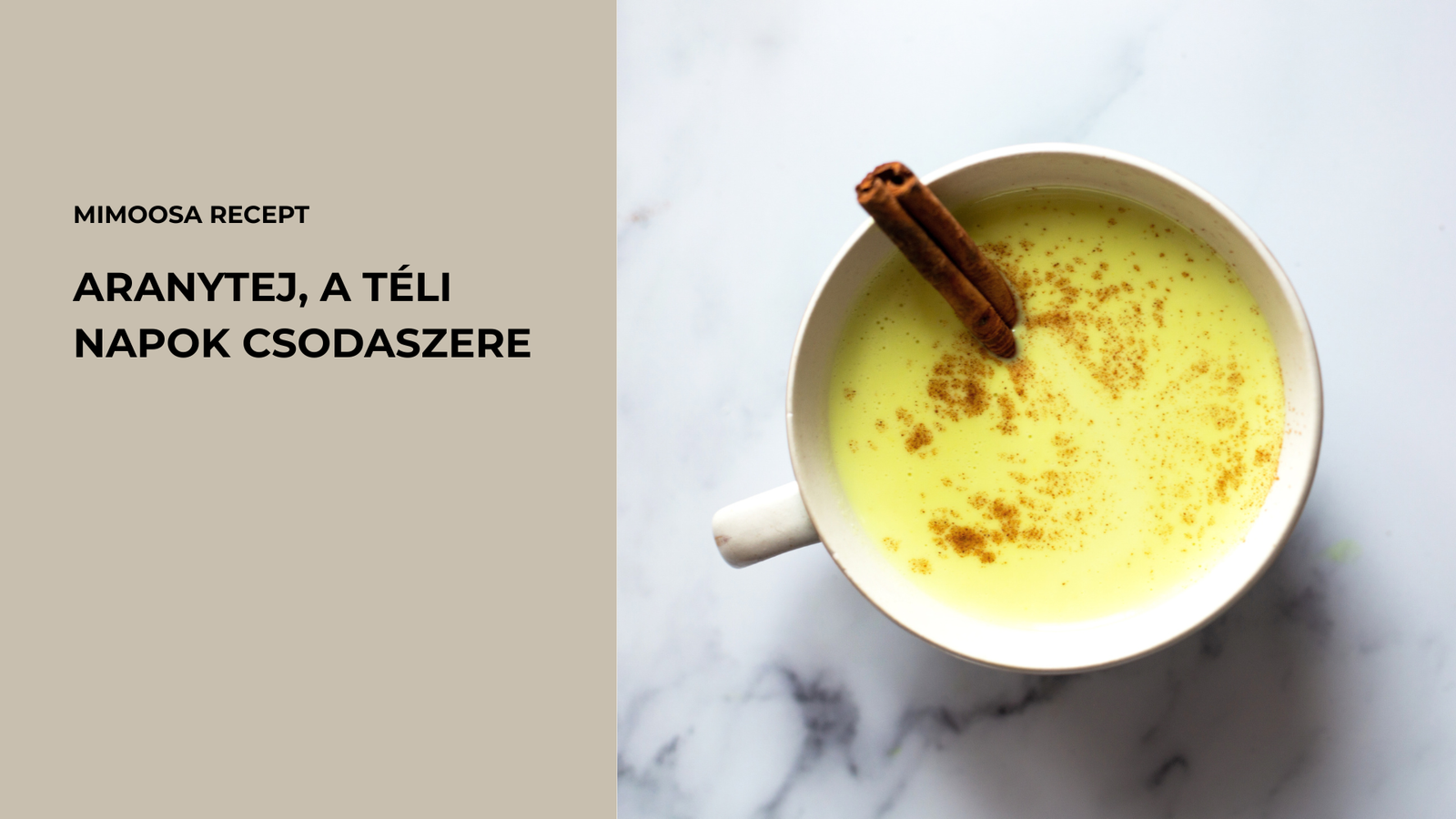 Aranytej, a téli napok csodaszere