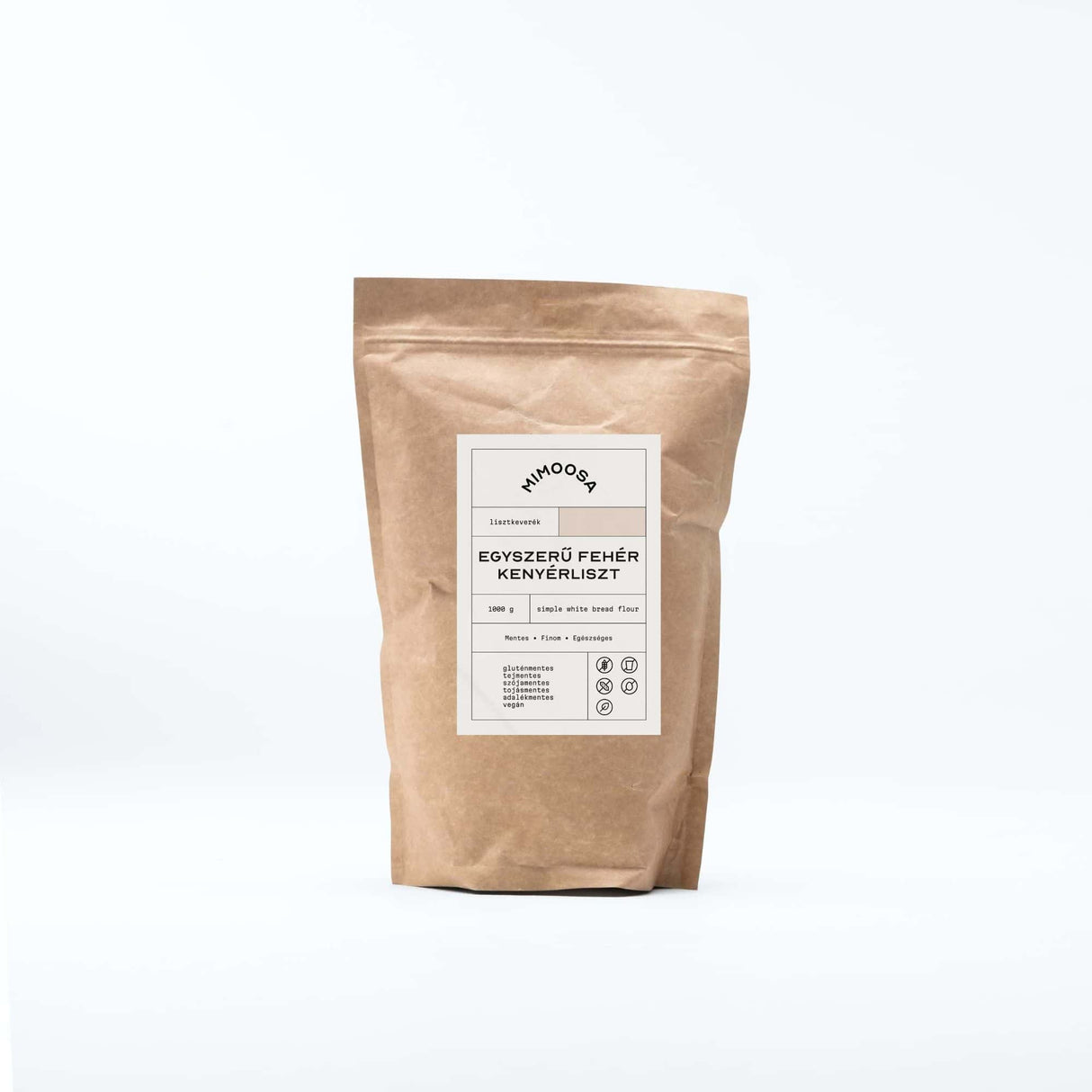 Gluténmentes Mimoosa Egyszerű Fehér Kenyérliszt